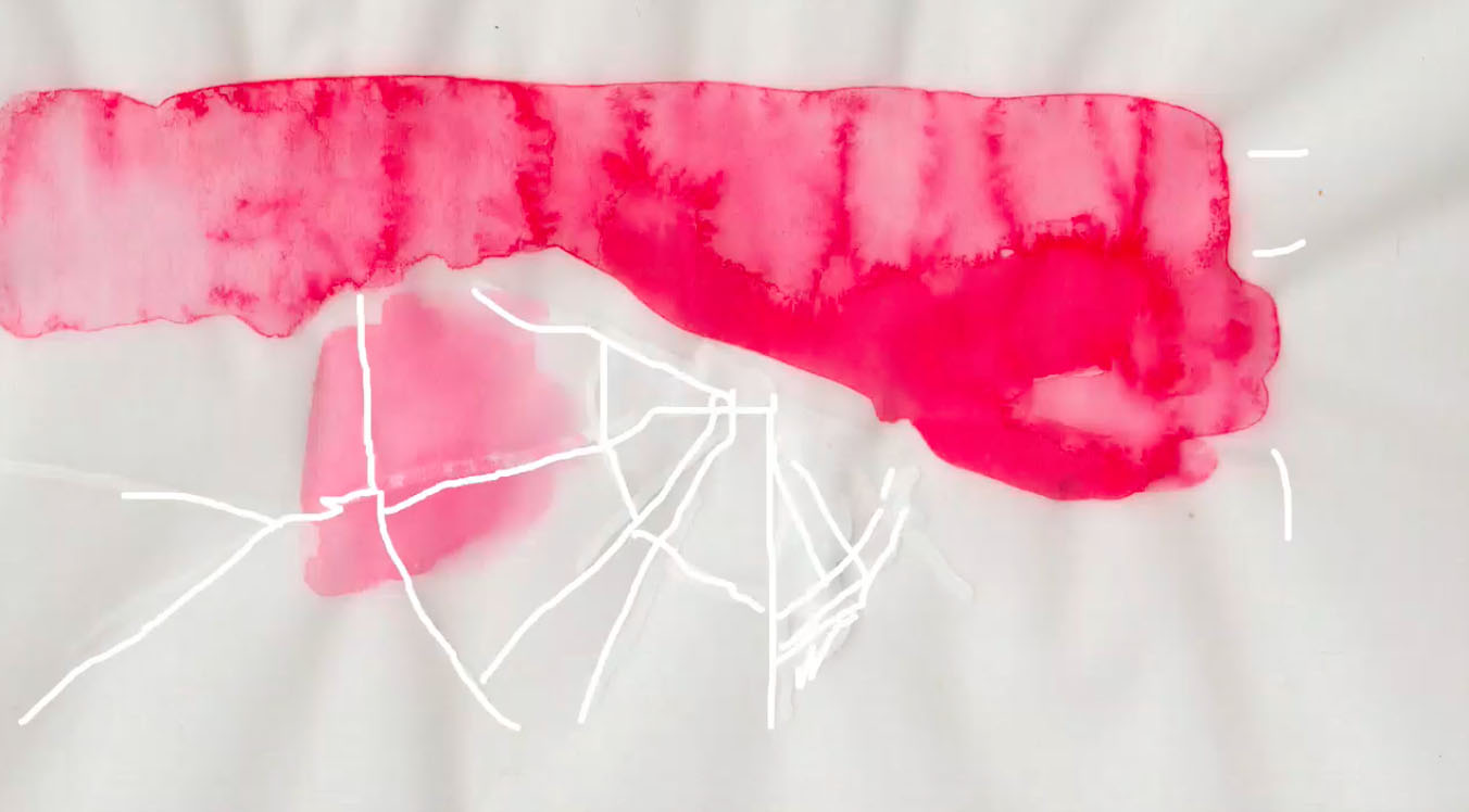 Film stills from artist Emilia Izquierdo's experimental Film Mirrors, 2016.